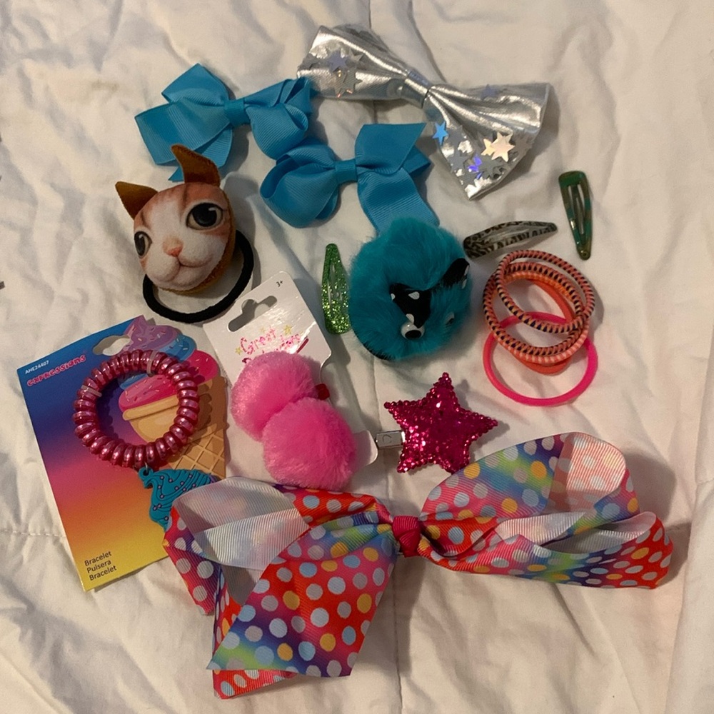 New kids hair accessory bundle